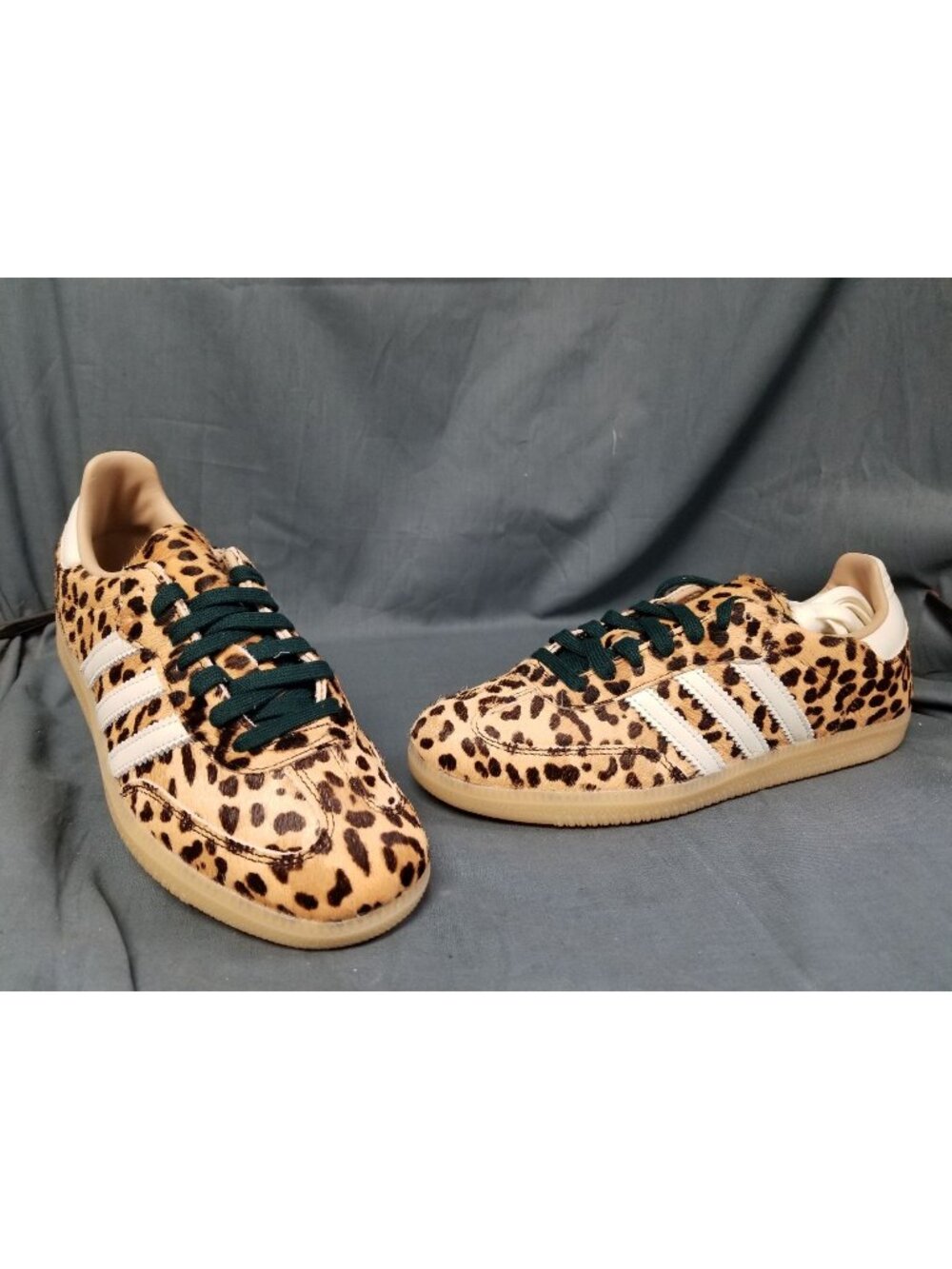 Adidas Samba OG Leopard Magic Beige KI6674 Women's Size 6 NEW NO BOX